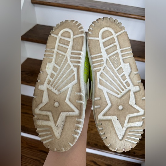 CHRISTIAN DIOR
Reflective Dior-ID Platform Sneakers 38.5 Yellow Fluo - Picture 6 of 7